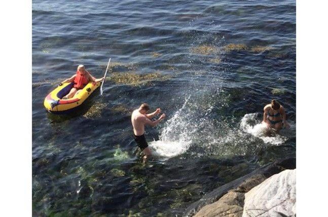 Smastranda Fjord Lodge Aheim Zewnętrze zdjęcie
